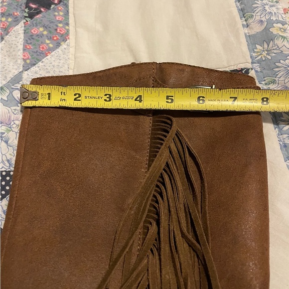 Carlos by Carlos Santana Lever fringe boots sz 10🤎 - Picture 8 of 17